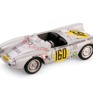 Modellino Auto Competizione scala 1:43 Brumm diecast PORSCHE 550 RS N.160 CARRERA MEXICO