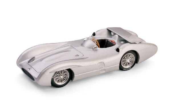 Modellino Auto Competizione scala 1:43 Brumm diecast MERCEDES W196C MONZA ANELLO ALTA VELOCITA   S.MOSS