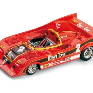 Modellino Auto Competizione scala 1:43 Brumm diecast ALFA ROMEO 33 SC12 N.2 WINNER MONZA  V.BRAMBILLA