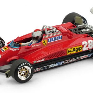 Modellino Formula 1 diecast Brumm FERRARI 126 C2 ANDRETTI ITALY SCALA 1:43 F1