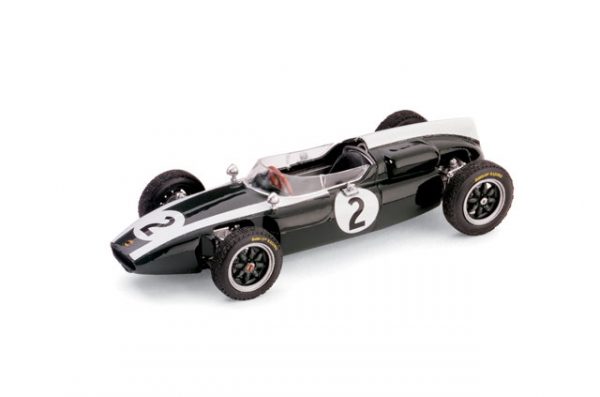 Modellino Formula 1 diecast Brumm COOPER T53 B.MC LAREN  N.2 4th GR.BRITAIN GP