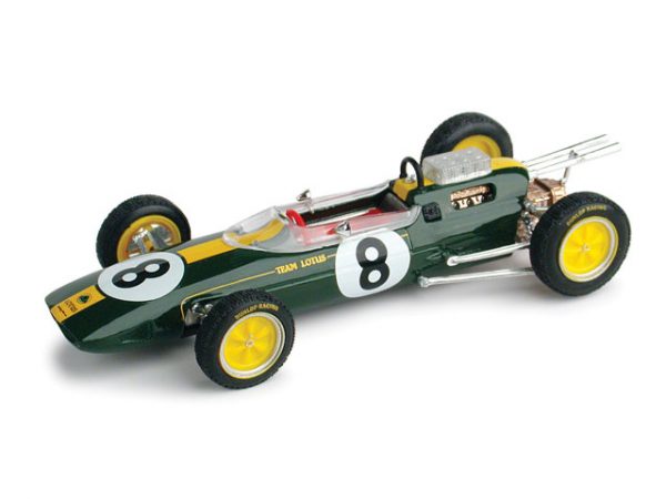 Modellino Formula 1 diecast Brumm LOTUS 25 CLARK  N.8 WINNER ITALY GP 1:43