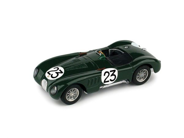 Modellino Auto Competizione scala 1:43 Brumm diecast JAGUAR C TYPE N.23 LM  JOHNSON-BIONDETTI