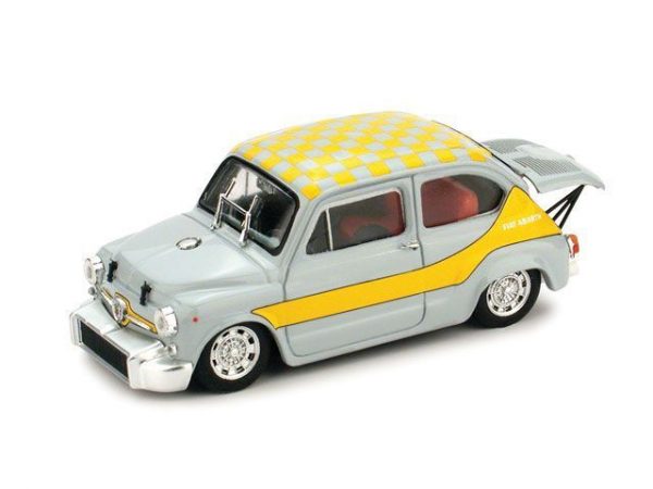 Modellino Auto scala 1:43 Brumm diecast FIAT 600 ABARTH 1000 diecast rally