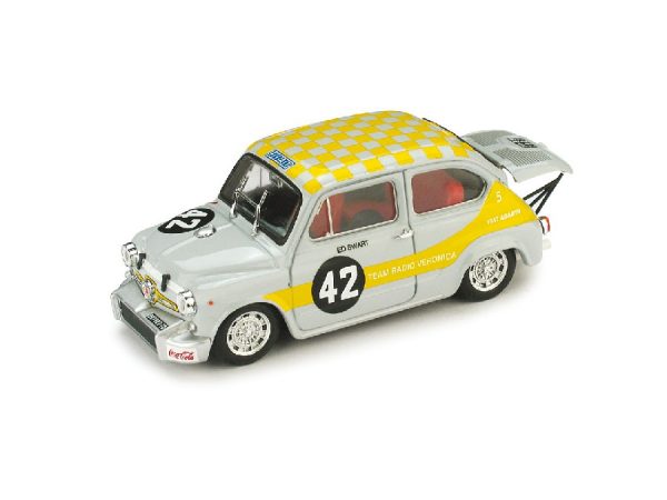 Modellino Auto Competizione scala 1:43 Brumm diecast FIAT ABARTH 1000 N.42