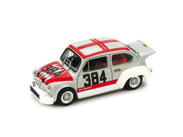 Modellino Auto Competizione scala 1:43 Brumm diecast FIAT ABARTH 1000 N.384 TRENTO-BONDONE  D.GARGAN