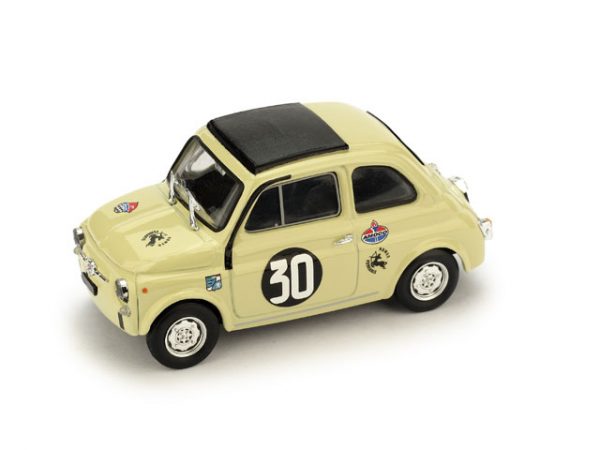 Modellino Auto scala 1:43 Brumm diecast GIANNINI fiat 500 TV COPPA CARRI diecast