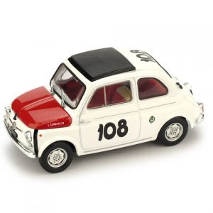 Modellino Auto scala 1:43 Brumm diecast FIAT 595 ABARTH 500 collezione epoca