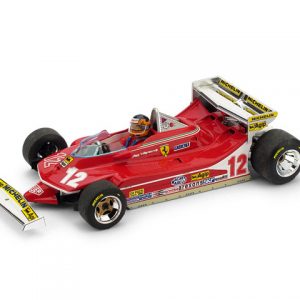 Modellino Formula 1 diecast Brumm FERRARI 312 T4 VILLENEUVE 1:43 modellismo