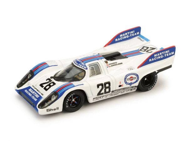 Modellino auto scala 1:43 Brumm  PORSCHE 917K N.28 MARTINI 1000 Km AUSTRIA  MARKO-LARROUSSE modellismo diecast