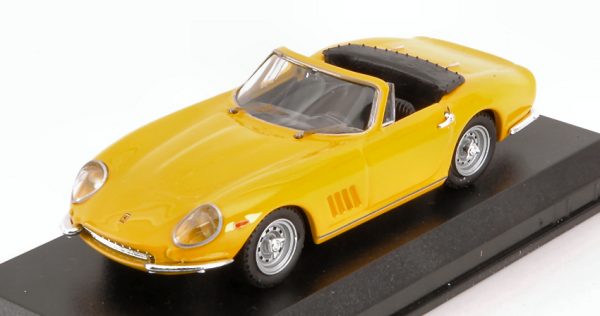 Modellino auto scala 1:43 Best Model diecast FERRARI 275 GTB4 SPYDER modellismo