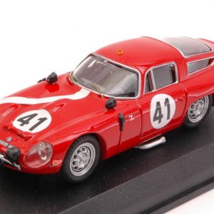 Modellino auto scala 1:43 Best Model  ALFA ROMEO TZ1 N.41 15th LM  G.BISCALDI-G.SALA modellismo diecast collezione