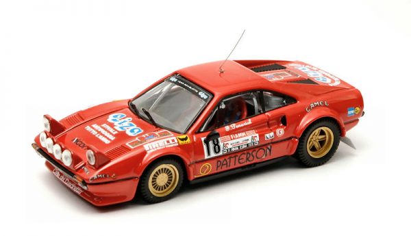 Modellino auto rally scala 1:43 Best Model FERRARI 308 GTB diecast modellismo 18