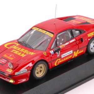 Modellino auto rally scala 1:43 Best Model  FERRARI 308 GTB N.9 ACCIDENT CATALUNYA  C.CABA-J.MARTIN diecast modellismo