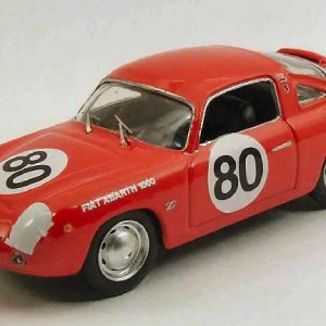 Modellino auto scala 1:43 FIAT ABARTH 750 ZAGATO n 80 SEBRING modellismo diecast