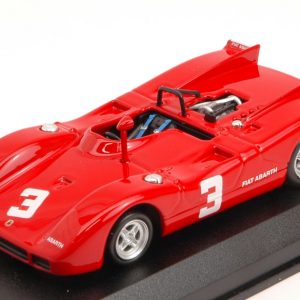 Modellino auto scala 1:43 Best Model  ABARTH 2000 SP N.3 2nd EUROPEAN 2 LITRE SALZBURGRING  D.QUESTER modellismo diecast collezione