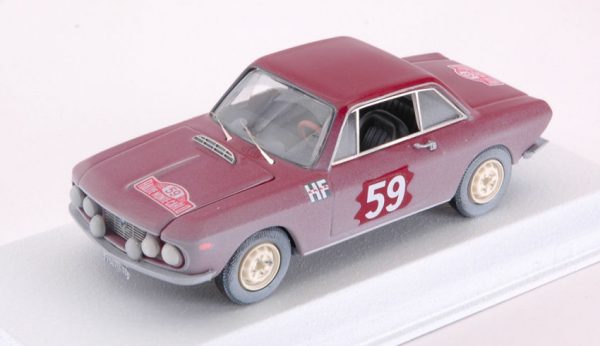 Modellino auto rally scala 1:43 Best Model  LANCIA FULVIA HF N.59 WINN.CLASS MONTE CARLO  CELLA-LOMBARDINI diecast modellismo