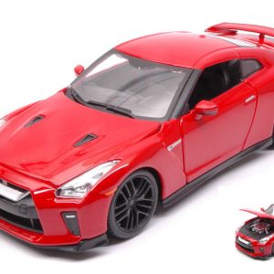 Modellino Auto collezione diecast Burago NISSAN GTR  1:24 modellismo