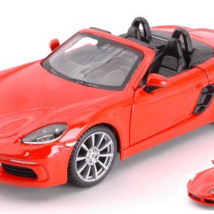 Modellino Auto diecast Burago PORSCHE 718 BOXSTER CABRIOLET scala  1:24