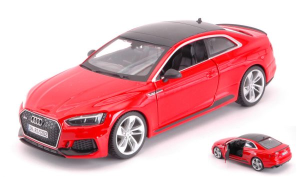 Modellino Auto scala 1:24 diecast Burago AUDI RS 5 RS5 COUPE coupè modellismo