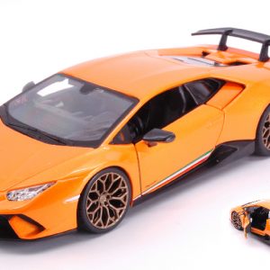 Modellino Auto diecast Burago LAMBORGHINI HURACAN scala 1:24 modellismo