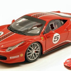 Modellino auto scala 1:24 Burago FERRARI 458 CHALLENGE modellismo statico racing