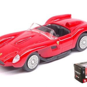 Modellino Auto scala 1:43 diecast Burago FERRARI 250 TESTA ROSSA modellismo