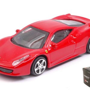 Modellino Auto scala 1:43 diecast Burago FERRARI 458 ITALIA modellismo statico