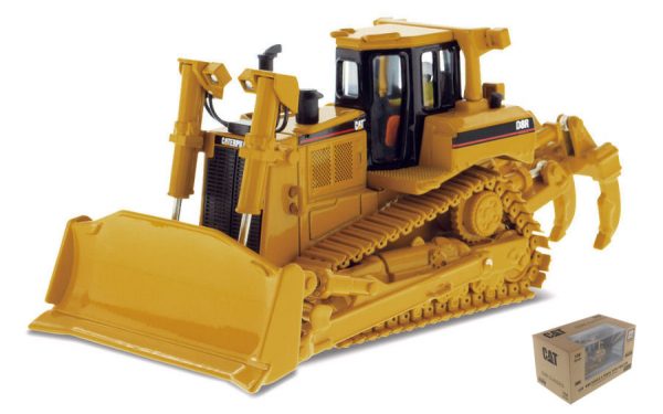 Modellino mezzi industriali Diecast Master  CAT D8R SERIES II TRACK TYPE TRACTOR 1:50 modellismo