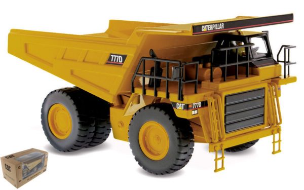 Modellino mezzi industriali Diecast Master CAT 777D OFF HIGHWAY TRUCK scala 1:50