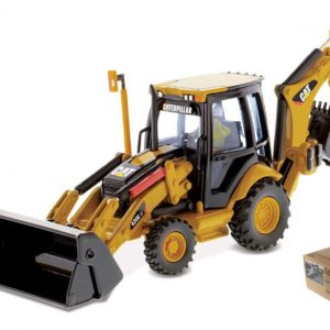 Modellino mezzi industriali Diecast Master CAT 420E IT BACKHOE LOADER PIVOT 1:50