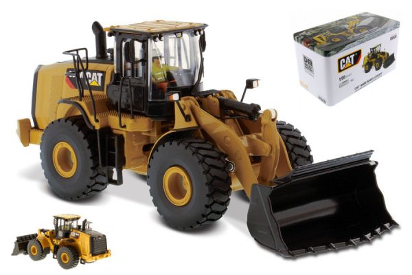 Modellino RUSPA Diecast Master CAT 966M WHEEL LOADER scala 1:50 modellismo mezzi