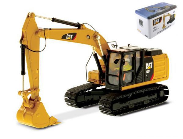 Modellino ESCAVATORE Diecast Master CAT 320F L HYDRAULIC EXCAVATOR scala 1:50
