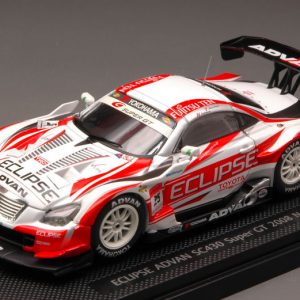 Modellino auto scala 1:43 Ebbro  LEXUS SC430 N.25 ECLIPSE ADVAN SUPER GT 08 modellismo diecast collezione