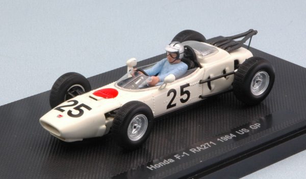 Modellino Formula 1 diecast Ebbro HONDA R.BUCKNUM  N.25 retired USA GP