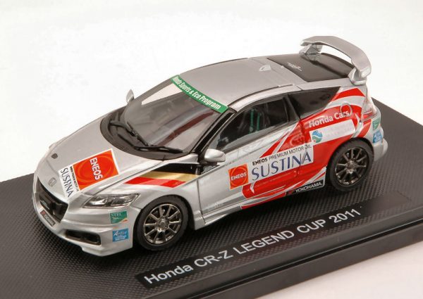Modellino auto Ebbro diecast HONDA CR-Z LEGEND CUP   SILVER (DECALS FOR N.141782) modellismo