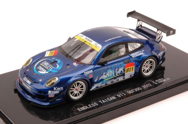 Modellino auto Ebbro diecast PORSCHE 911 N.911 SUPER GT500  MINEO-YOKOMIZO modellismo