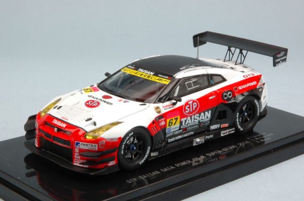 Modellino auto Ebbro diecast NISSAN GT-R N.67 SUPER GT300  N.YOKOMIZO-S.MITSUYAMA-K.MINEO modellismo