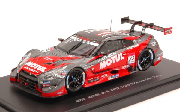 Modellino auto Ebbro diecast NISSAN GTR WINNER SUPER GT500 modellismo 1:43