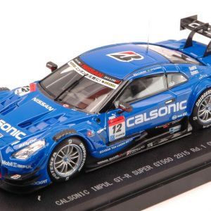 Modellino auto Ebbro diecast NISSAN GT-R N.12 7th OKAYAMA  SUPER GT500 YASUDA-OLIVEIRA modellismo