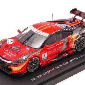 Modellino auto Ebbro diecast HONDA NSX racing SUPER GT500 scala 1:43 modellismo