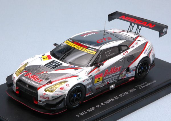 Modellino auto Ebbro diecast NISSAN GT-R N.3 4th SUPER GT300  K.HOSHINO-J.MARDENBOROUGH modellismo
