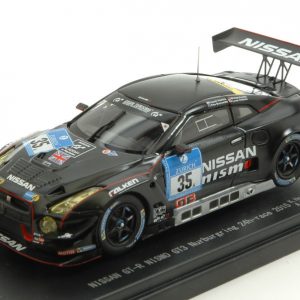 Modellino auto Ebbro diecast NISSAN GT-R N.35 9th 24 H NURBURGRING  HOSHINO-KRUMM-ORDONEZ modellismo