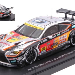 Modellino auto scala 1:43 Ebbro  LEXUS RC F N.51 3rd SUPER GT300  Y.NAKAYAMA-S.TSUBOI modellismo diecast collezione