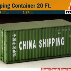 Modellino camion modellismo kit montaggio truck Italeri SHIPPING CONTAINER 1:24