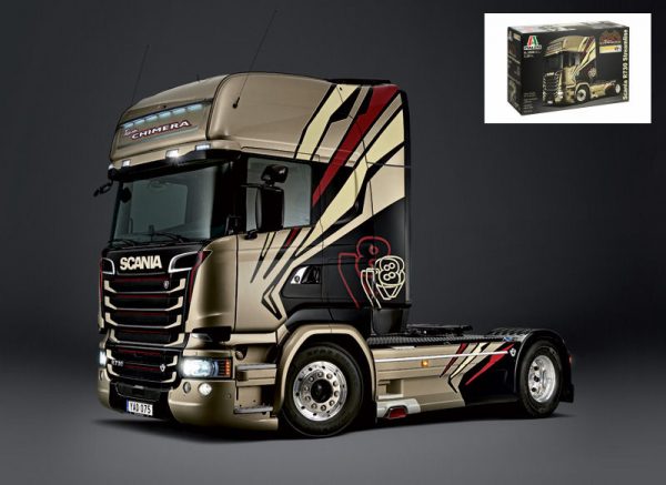 Modellino camion modellismo kit montaggio truck Italeri SCANIA R730 STREAMLINE