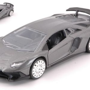 Modellino auto scala 1:32 Jada Toys  LAMBORGHINI AVENTADOR SV  GREY cm 12,5 modellismo diecast collezione