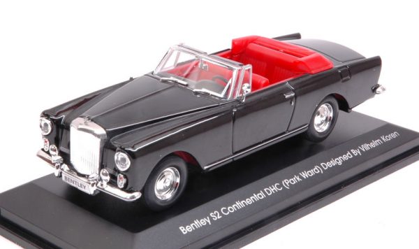 Modellino auto scala 1:43 diecast modellismo BENTLEY S2 CONVERTIBLE