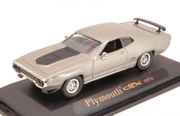 Modellino Auto americane scala 1:43 diecast PLYMOUTH GTX modellismo collezione