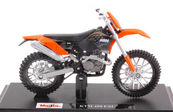 Modellino moto Maisto  KTM 450 EXC modellismo motor bike